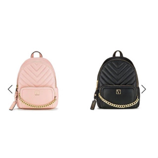 กระเป๋าเป้ VICTORIAS SECRET Mochila Mini สีดำ แบรนด์แท้100%