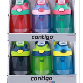 (พร้อมส่ง)*New*กระบอกน้ำ Contigo 414 ml แพค 3 มี 2 สีให้เลือก