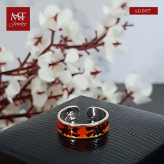 MT แหวนนิ้วเท้าเงินแท้ รูปแมงป่อง งานเคลือบสี Enamel Solid 925 Sterling Silver Toe Ring (str097) MT Jewelry มณีธารา