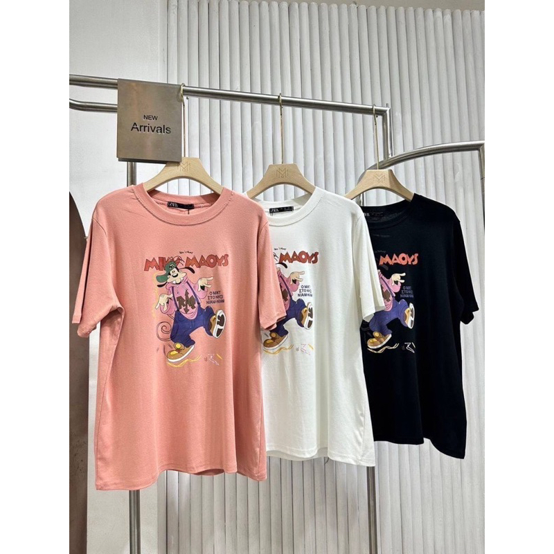 เสื้อยืดลายหมา MIVV MAOYS 🧢 ป้าย it's me basic