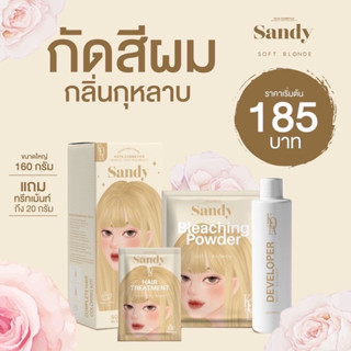 พร้อมส่ง/ส่งฟรี📌)ครีมกัดสีผมหอมกลิ่นกุหลาบ KOTA SANDY 160 g สูตรออแกนิค (แถมฟรี ทรีทเม้น)