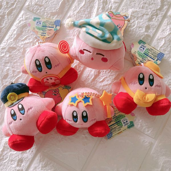 (พร้อมส่ง ) ตุ๊กตาห้อยกระเป๋า Kirby มีให้เลือก 5 แบบ!