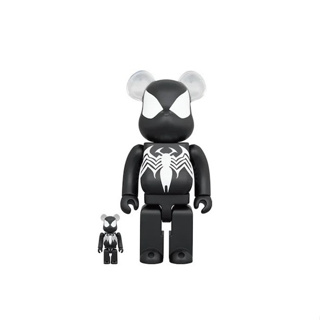 PROSPER - Bearbrick x Marvel Spider-Man Black Costume 100% &amp; 400% Set