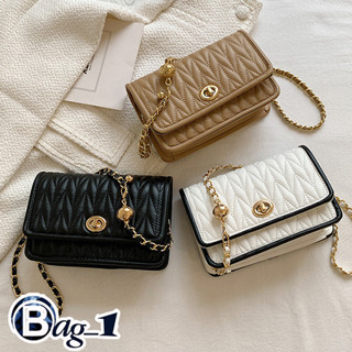 bag(BAG1768) กระเป๋าหนังนิ่มสะพายข้างแฟชั่นผู้หญิงมาใหม่