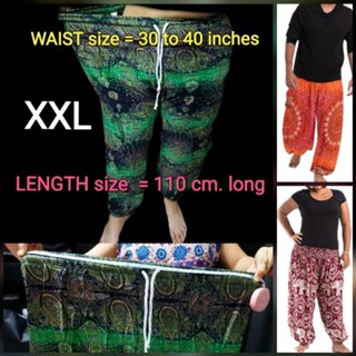 SALE!! SALE!! SALE!! (XXL) Plus Size Thai Elephant Boho Yoga พลัสไซส์ ช้างไทย โบโฮ โยคะ