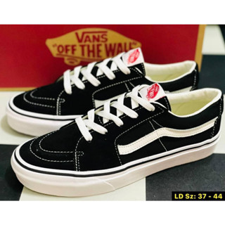 Vans Old Skool ดำ-คลาสสิค Sk8 Low Black Whiteแท้100% พร้อมส่ง (สินค้ามีกล่อง)