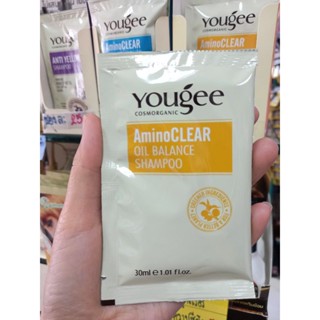 Yougee Amino Clear Oil Balance shampoo ยูจีแชมพูล้างสารเคมี 30 มล. (ซอง)