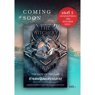 หนังสือมือหนึ่ง ท่านหญิงแห่งทะเลสาบ The Witcher saga 5 แถมปกใสพร้อมส่งค่ะ