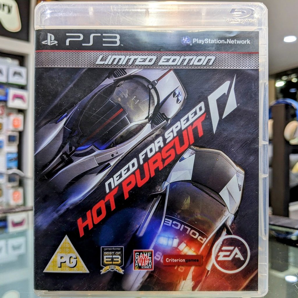 (ภาษาอังกฤษ) มือ2 PS3 Need For Speed Hot Pursuit เกมPS3 แผ่นPS3 มือสอง (เกมแข่งรถ เกมรถแข่ง)