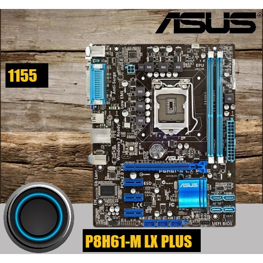 MAINBOARD (เมนบอร์ด) 1155 ASUS P8H61-M LX  DDR3 พร้อมส่งในไทย