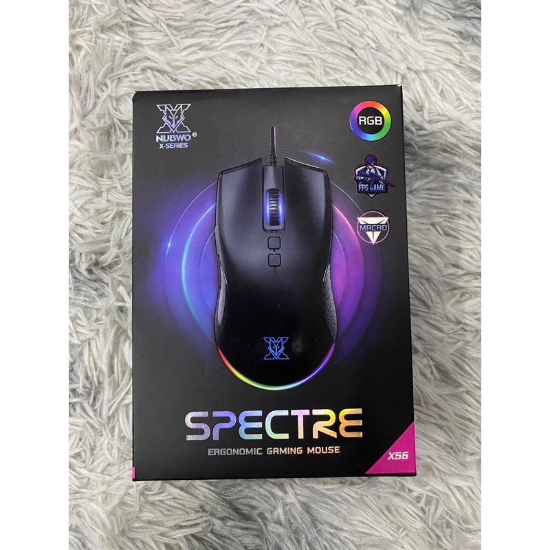 ส่งต่อ NUBWO X56 ERGONOMIC GAMING MOUSE (SPECTRE)