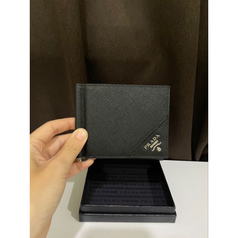prada money clip พร้อมส่ง ของแท้