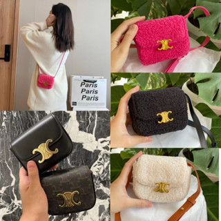 [สินค้าพร้อมส่งที่ไทย] กระเป๋าceliin ลิซ่า กระเป๋าลิซ่า ซีรีนมินิ  ทรงเมสเซนเจอร์ ขนาดมินิ งานแฟชั่นน่ารักมาก