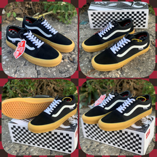 Vans Skate Old Skool Shoes (Black/Gum) พร้อมส่ง (สินค้ามีกล่อง)