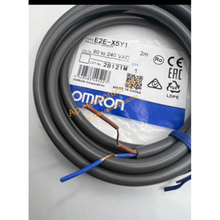 E2E-X5Y1 ยี่ห้อ OMRON Proximity Sensors ระยะ 5 mm ชนิด NO *** มีสินค้าพร้อมส่งในไทย*  ราคาไม่รวม Vat.  สินค้ามาตรฐานแท้