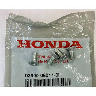 (ของแท้) 93600060140H น๊อตยึด จานเบรค ผ้าเบรค ใส่ได้ทุกรุ่น ของ Honda ***ราคา สำหรับ 1 ตัว****/ของแท้เบิกศูนย์