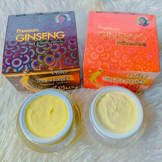 ครีมโสมนางฟ้า เซ็ตคู่(กลางวัน1+กลางคืน1) ครีมโสมนางฟ้า Speed White Plus (Premium Ginseng) #เเท้💯 ขนาด 20 กรัม