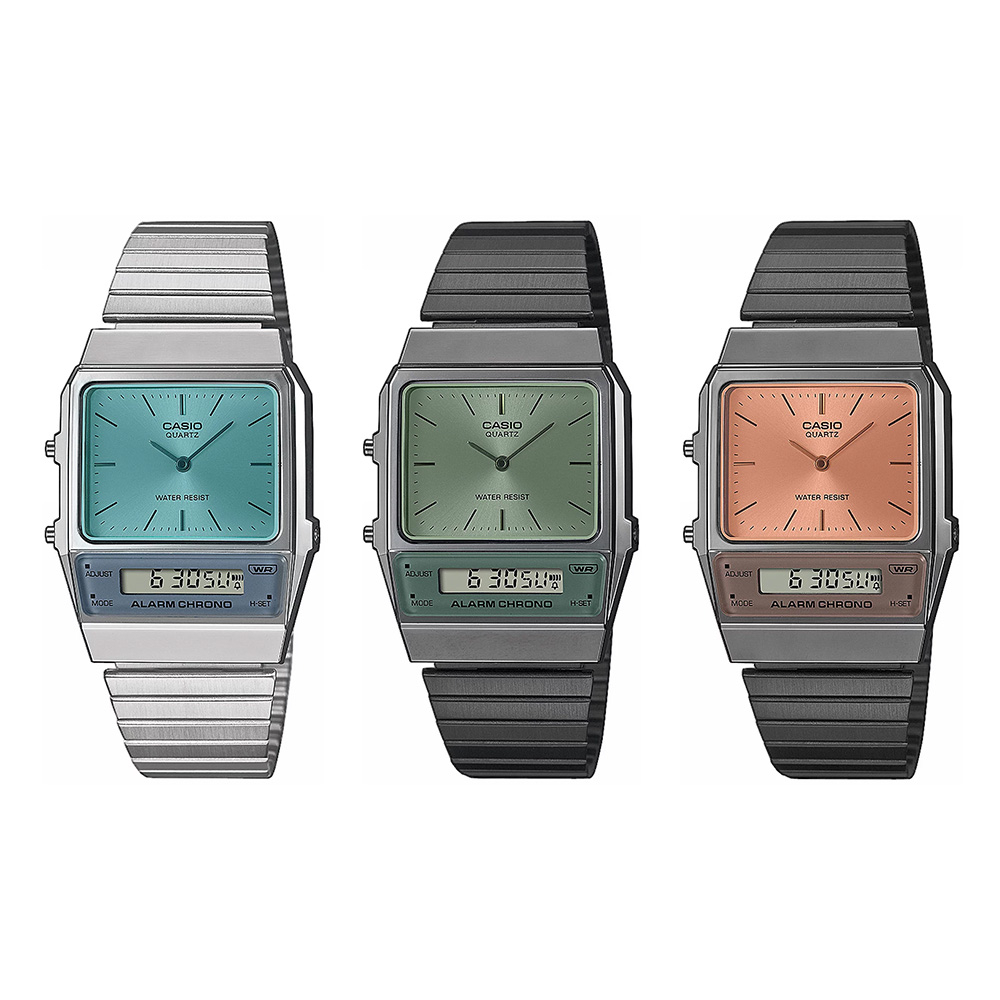 Casio Standard นาฬิกาข้อมือผู้ชาย รุ่น,AQ-800,AQ-800EC,AQ-800ECGG,(AQ-800EC-2A,AQ-800ECGG-3A,AQ-800E