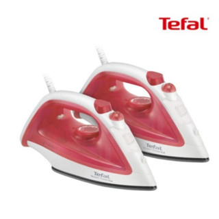 Tefal เตารีดไอน้ำ  รุ่น FV1020 สีชมพู 1,200W (1ตัว)