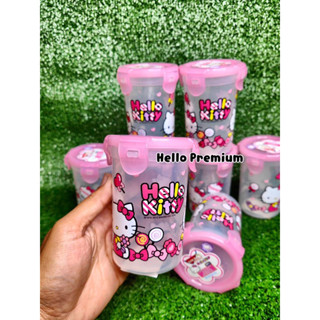 🍱กล่องถนอมอาหาร LOCK&amp;LOCK Hello Kittyทรงกลมขนาด 350ml.