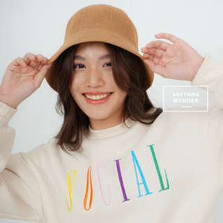 Bell Bucket Hat H048 หมวกบัคเก็ต สไตล์เกาหลี