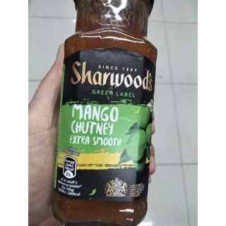 Sharwoods Smoot Mango Chutney ซอสมะม่วงกวน 360g.