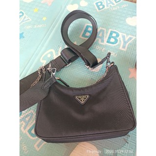 Prada hobo cross body used bag like new