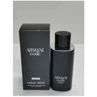 Armani Armani Code Black Pure Fragrance Code น้ําหอมสําหรับผู้ชาย Eau De Toilette ติดทนนาน 125 มล.