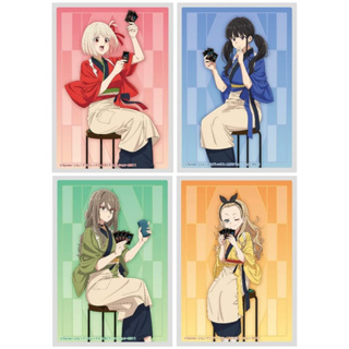 Character Card Sleeve Lycoris Recoil : Chisato Nishikigi, Takina Inoue, Mizuki Nakahara, Kurumi - ซองใส่การ์ด