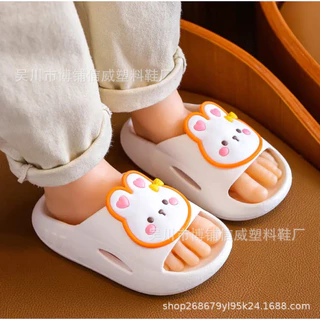 YDR036 รองเท้าแตะสำหรับเด็ก การ์ตูนกระต่ายน่ารัก ด้านล่างนุ่มลื่น สบาย ราคาถูก