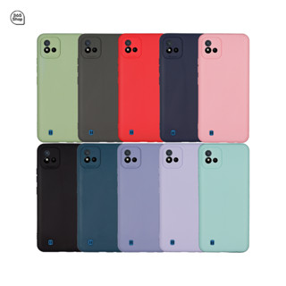 เคส Realme C11 2021 เรียวมี ซี11 2021 เคสซิลิโคนนิ่ม กันกล้อง สีพาสเทล TPU หนา