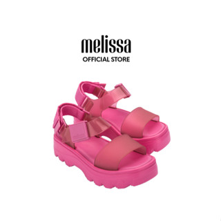 MELISSA รองเท้ารัดส้น รุ่น 32823:MELISSA KICK OFF SANDAL รองเท้าส้นแบน รองเท้าแตะ เมลิสซ่า สี PINK/CLEAR PINK