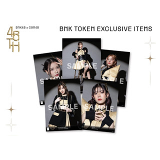 2/2  รูป BNK48 Potoset Token exclusive item ชุดทอง แยกขาย C , H , F