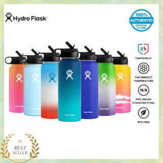 HYDRO FLASK กระติกน้ำสแตนเลส WIDE MOUTH 2.0 24OZ 32OZ 40OZ กระติกน้ำสูญญากาศ กระบอกน้ำร้อน เก็บความร้อน/เก็บรักษาความเย