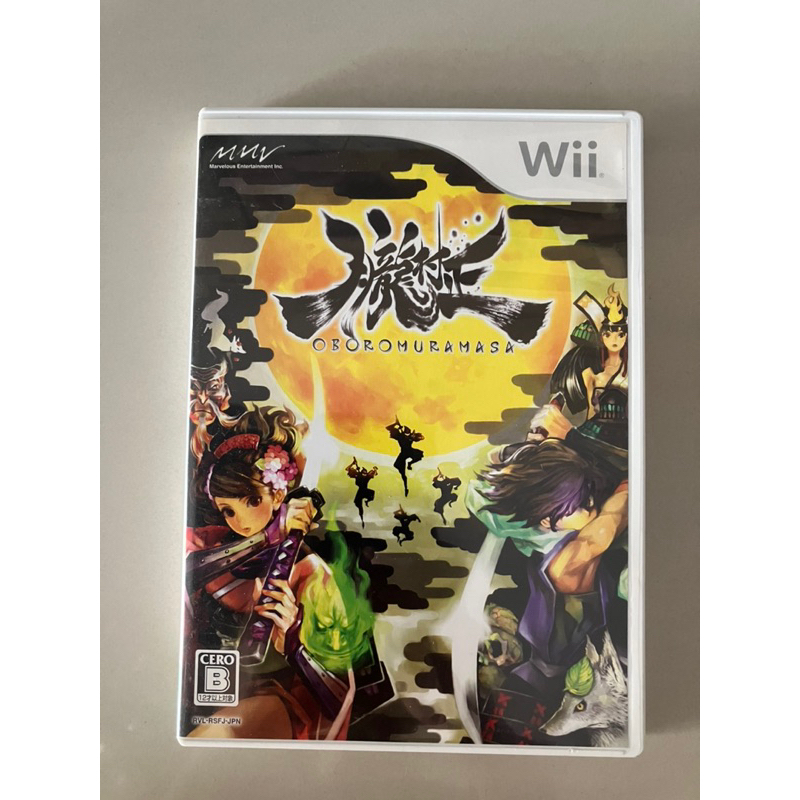 แผ่นแท้ [Wii] Oboro Muramasa Japan Original โซนญี่ปุ่น แผ่นสวย มีคู่มือ