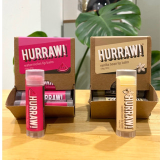 Exp.2025 Hurraw ! lip balm ลิปบาล์มบำรุงออแกนิก organic lip balm