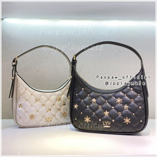 LYN กระเป๋าสะพายข้าง LYN รุ่น  LIL STAR SHOULDER BAG  : LL23CBF150 แท้จากชอป พร้อมอุปกรณ์