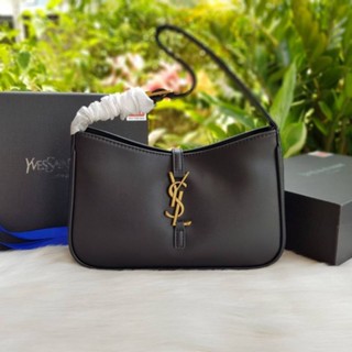 ส่งฟรี💥 กระเป๋าสะพายข้าง YSL พรีเมี่ยมกิ๊ฟแท้💯 สีดำ อะไหล่ทอง ผู้หญิง สวยหรู กระเป๋าถือ