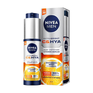 NIVEA MEN Extra Bright C&amp;HYA นีเวีย เมน เอ็กซ์ตร้า ไบรท์ ซีแอนด์ไฮยา 45 มล.