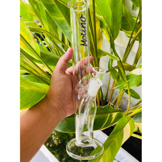 บ้องกัญชา🌿บ้องแก้ว🌿Bongลายmolino🌿สินค้าขายดีสูง35cmปาก5.5cmฐาน9.5cm✅แก้วหนาลายสวย