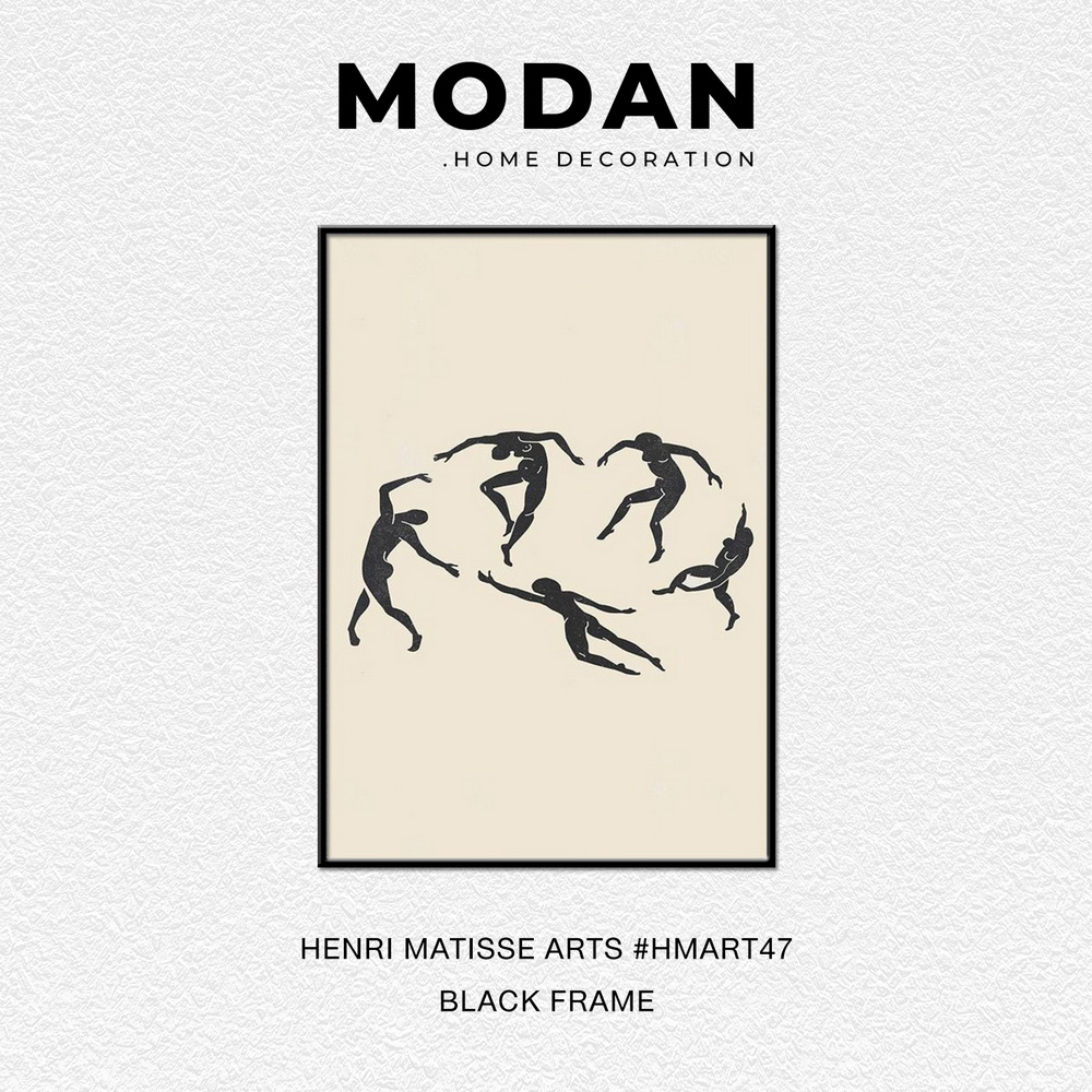 ⚡ พร้อมจำหน่าย ⚡ MODAN ภาพตกแต่งบ้านสไตล์โมเดิร์น HENRI MATISSE ART รหัส HMART47