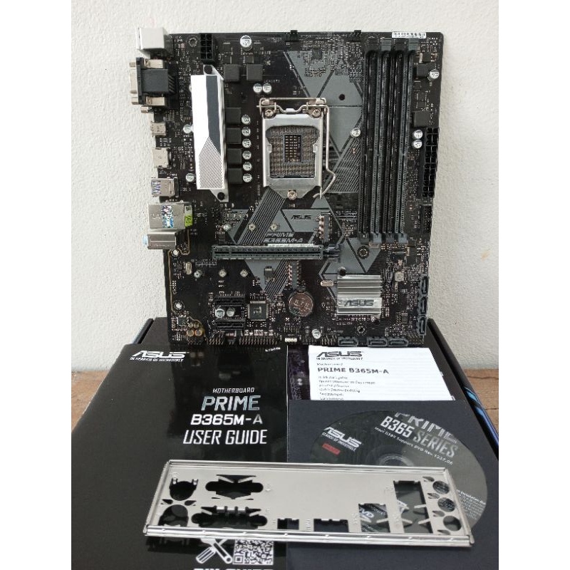 Mainboard 1151V2 ASUS B365M-A Socket 1151V2 รองรับ Intel Gen8&9 มีประกัน J.I.B.13/6/2023