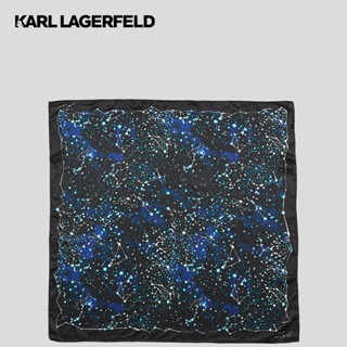 KARL LAGERFELD - GALAXY-PRINT SCARF 230W3308 ผ้าพันคอ