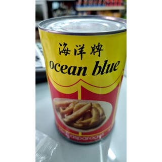 หน่อไม้ทะเล 海洋牌 ocean blue กระป๋อง เบอร์ 00 น้ำหนัก 425 g. Drained weight 213 g.