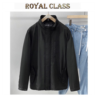 สื้อแจ็คเก็ต เสื้อนอก บุนวมบางๆ ☢️แบรนด์✨ROYAL CLASS✨แท้💯% (WY1018)