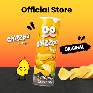 Chizzpa Potato - มันฝรั่งทอดกรอบ รสดั้งเดิม  สีส้ม 160g / 1 กระปุก