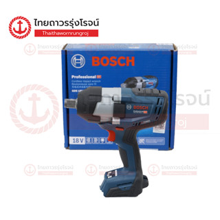 BOSCH บล็อกไร้สาย 3/4นิ้ว 18v GDS18V-1050 H BLM BITUBRO 06019J85L1 (เครื่องเปล่า)+กล่องกระดาษ|ตัว| TTR Store