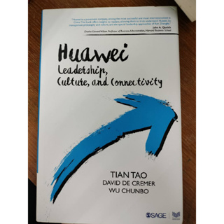 หนังสือภาษาอังกฤษหมวดธุรกิจปกแขง#Huawei: Leadership, Culture, and Connectivity First Edition by Tian Tao (Author),สภาพดี