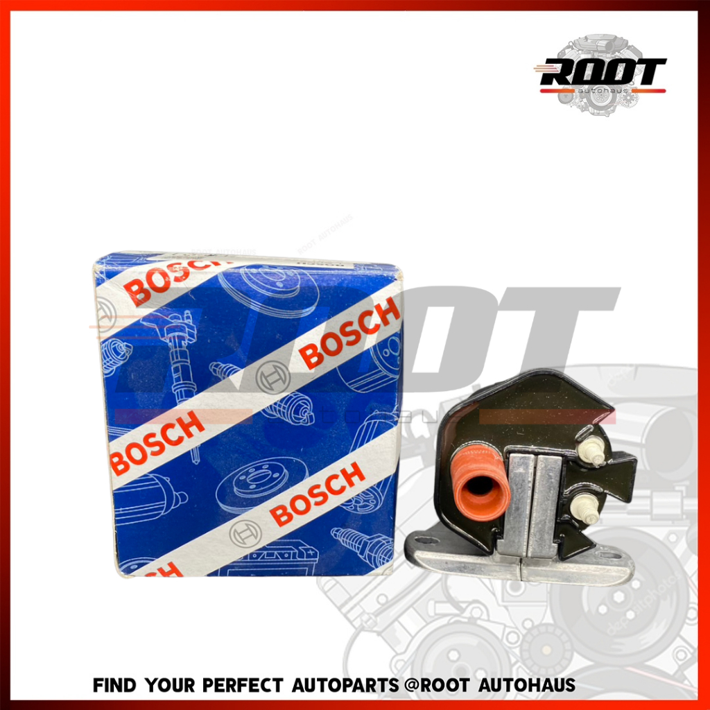 BOSCH คอยล์จุดระเบิด BENZ W124 300E 190E เบอร์ 0 221 502431