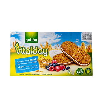 Vitalday Cereal Biscuit & Yogurt Gullon 220 G.